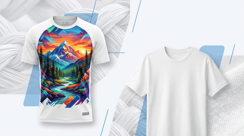 เสื้อ Polyester กับ Cotton ต่างกันยังไง? เปรียบเทียบคุณสมบัติและการเลือกใช้สำหรับงาน Sublimation